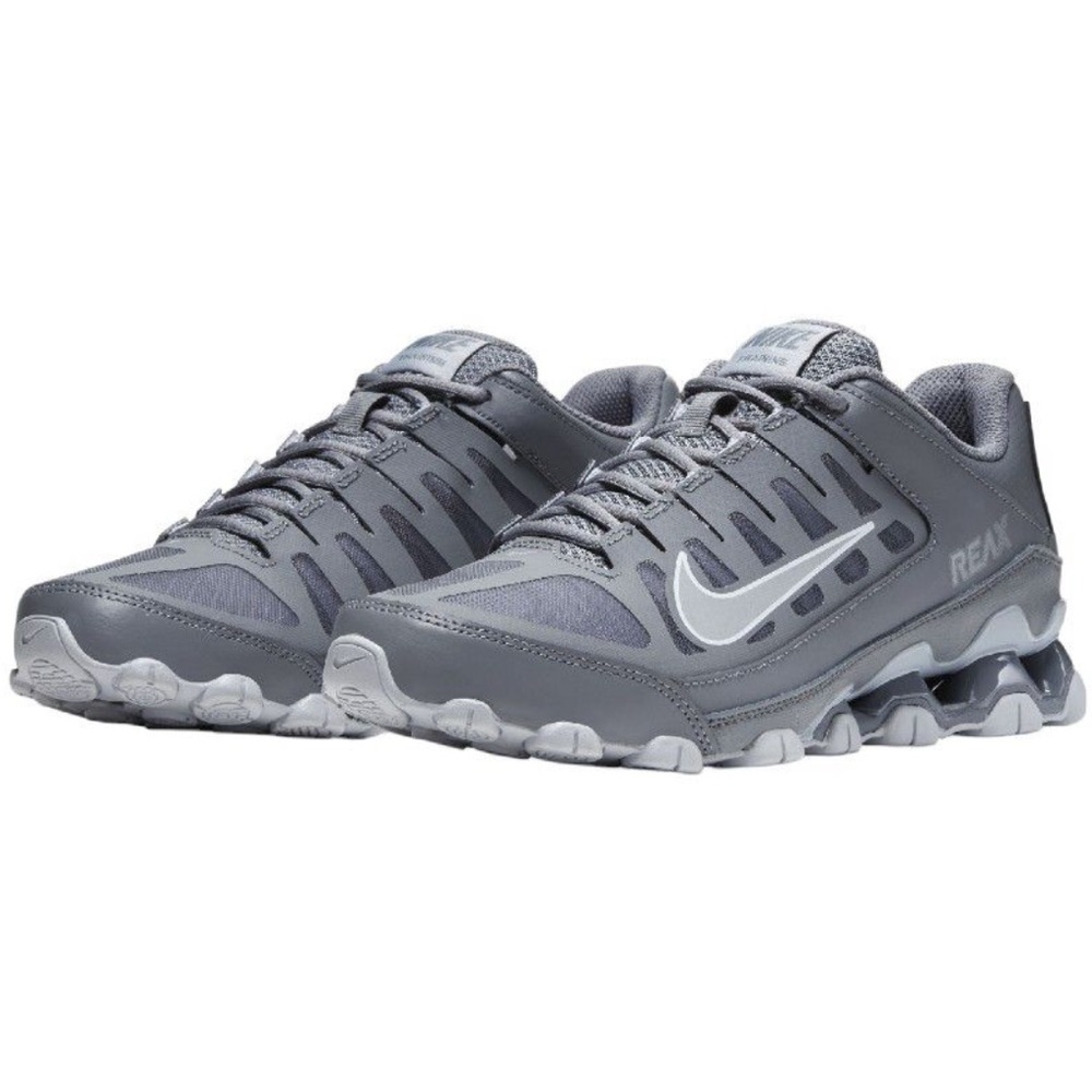 Men’s Nike Reax 8 TR Gray Mesh Sneakers